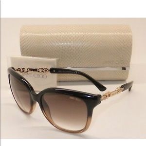 Jimmy Choo Bella Sunglasses- gradient lenses.